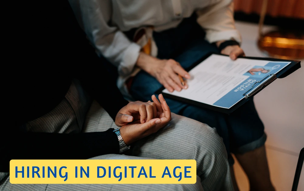 recruiting while hiring in digital age Image